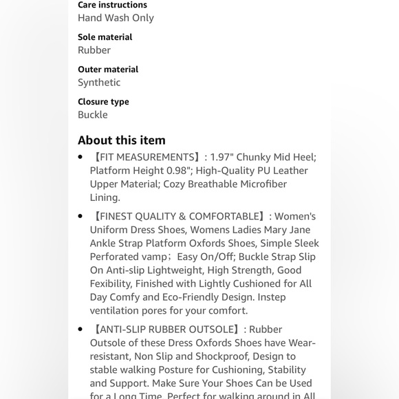 Cybling Women’s Size 10 Mary Jane Platforms - Picture 9 of 9